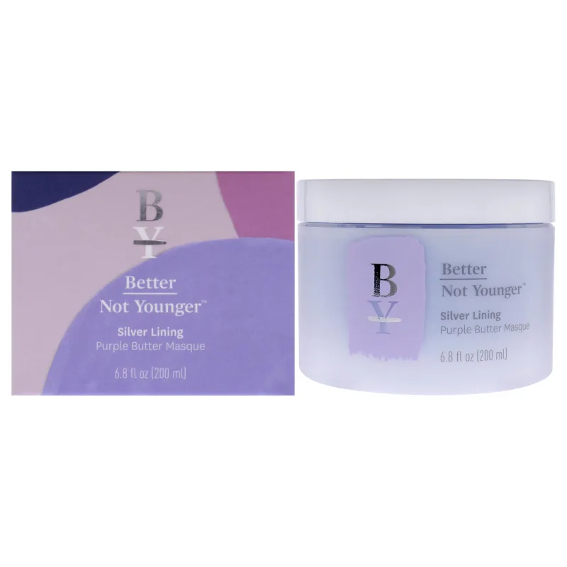 Máscara De Manteiga Para Cabelo Better Not Younger Silver Lining 200 Ml - Não Informado - Higiene E Perfumaria