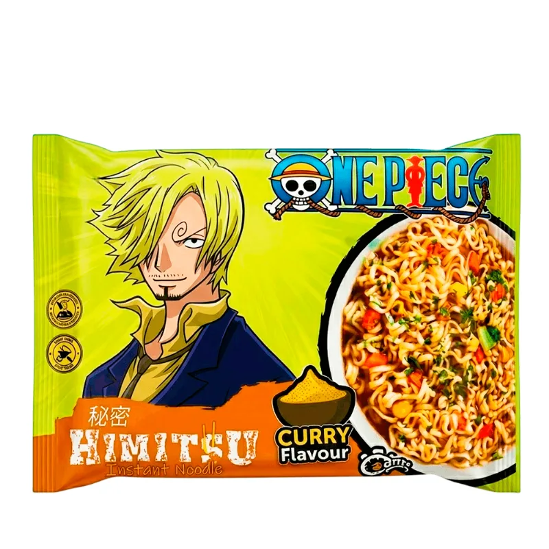 Lamen Instantâneo Sabor Curry One Piece Himitsu – 75g