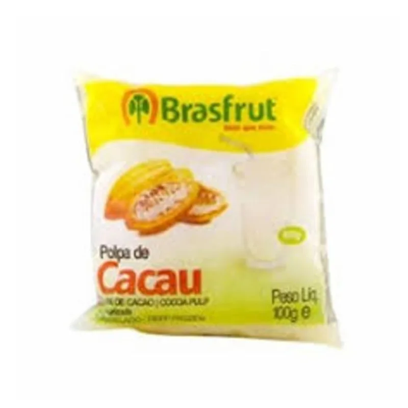 Polpa de Fruta Brasfrut Cacau 100g - Brasfrut - Congelados