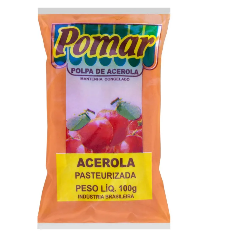 Polpa de Fruta Pomar Acerola 100g
