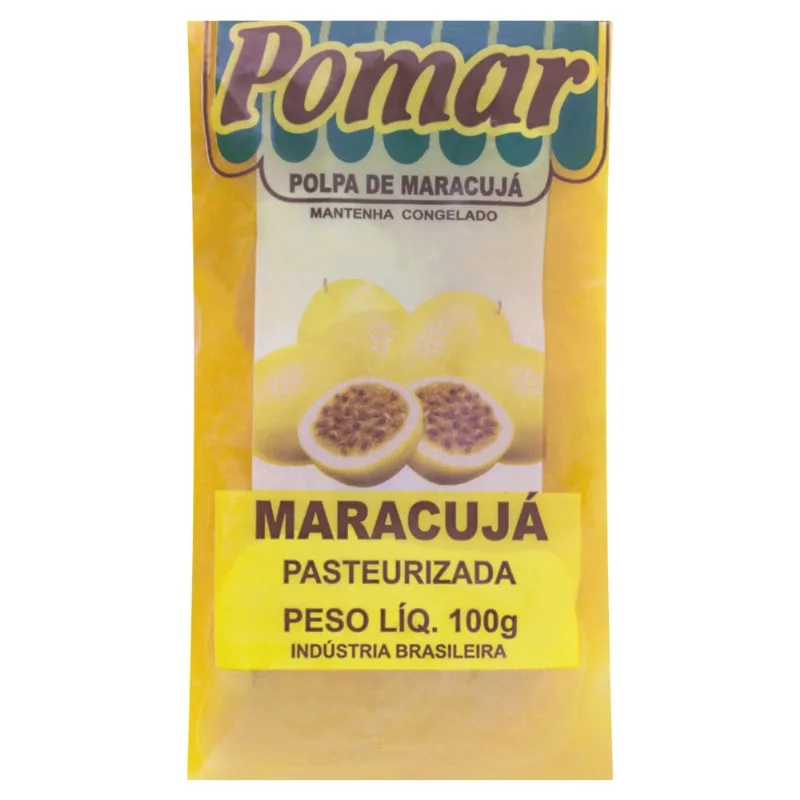 Polpa de Fruta Pomar Maracujá 100g