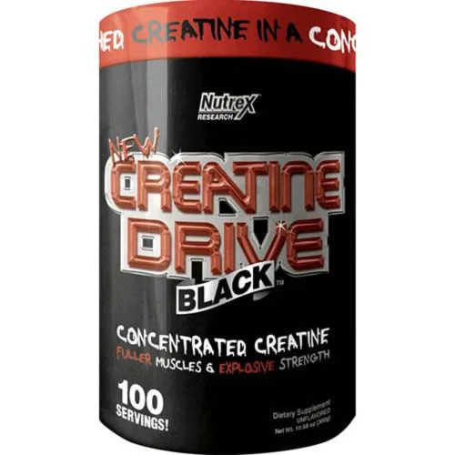 Nutrex Research Creatine Drive Black Unflavored 10.58 Oz - NUTREX
