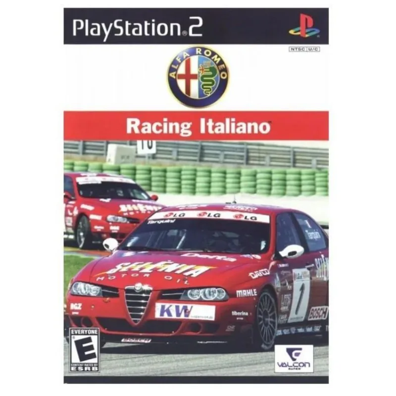 Jogo Alfa Romeo Racing Italiano Ps2 Original Novo