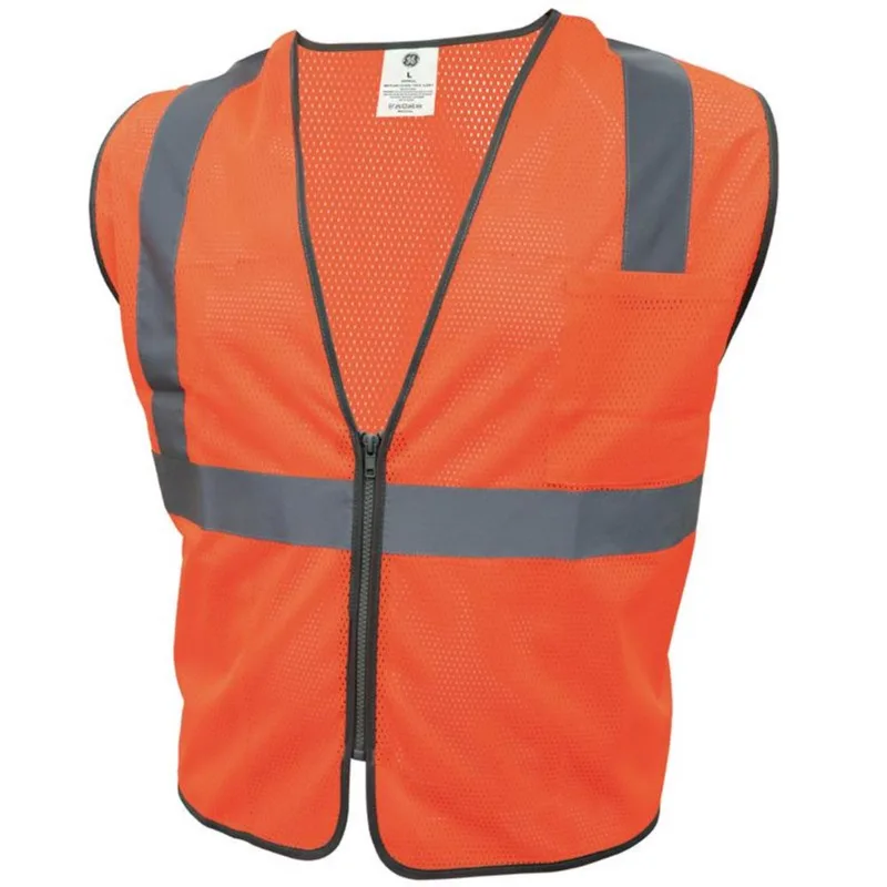 Colete De Segurança General Electric Reflective Orange Tamanho L