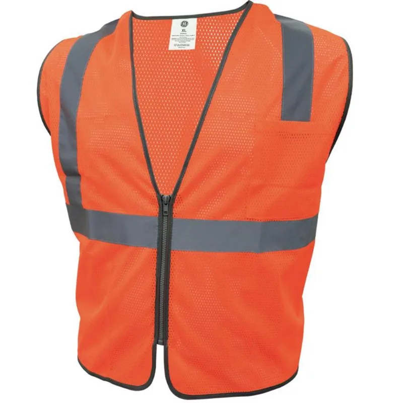 Colete De Segurança General Electric Reflective Orange Tamanho Xl