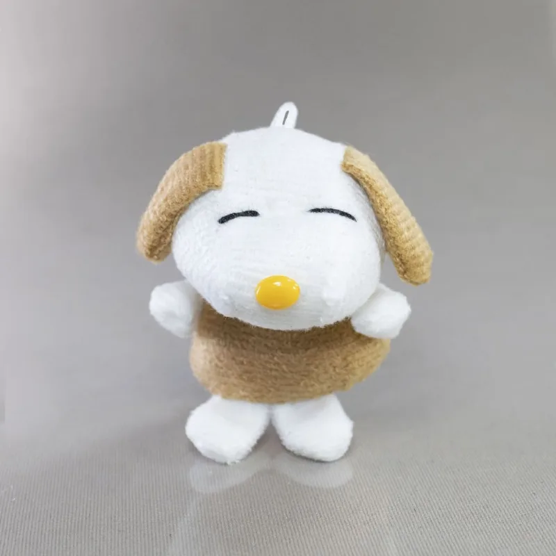 PINGENTE CACHORRO 60MM EM POLIESTER COM 40 PEÇAS 120U - Branco Com Caramelo