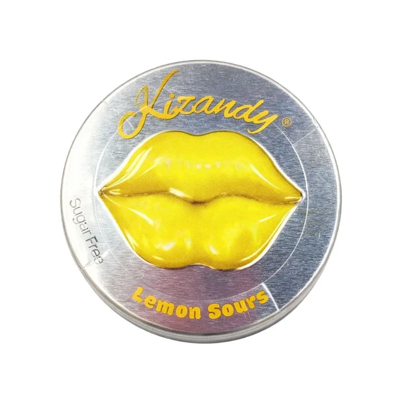 Bala Americana Sabor Limão Kizandy 35g - KIZANDY - Importados