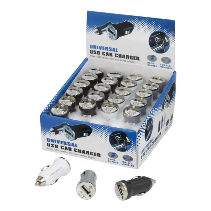 Carregador Usb Para Carro Diamond Visions (pacote Com 24)