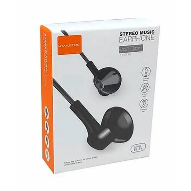 Fone de ouvido Com microfone embutido - H'MASTON