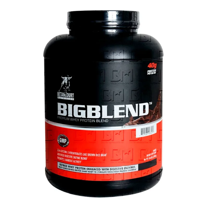 Big Blend Protein 4.2lbs - Betancourt Big Blend Protein 4.2lbs Baunilha - Betancourt