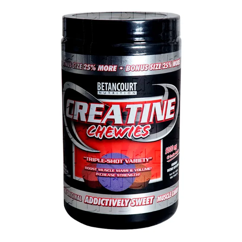 Creatine Chewies - Betancourt Creatine Chewies 567 tabletes Berry Blend - Betancourt