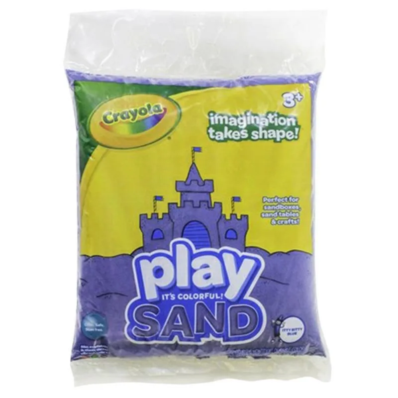Areia Brincadeira Seca Azul Crayola 9,07 Kg
