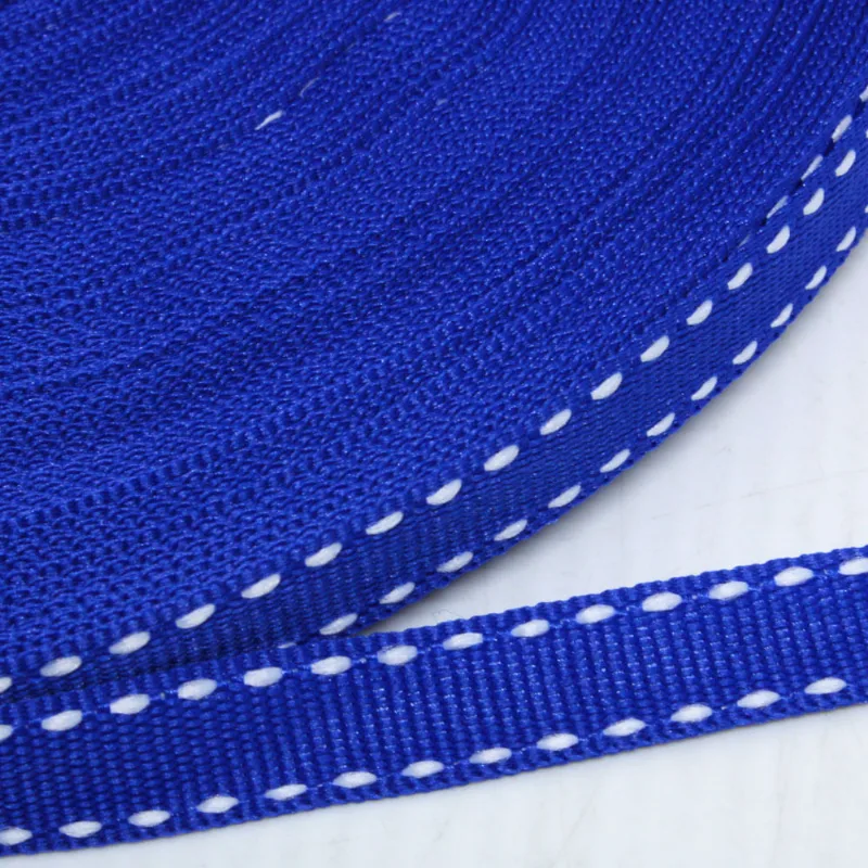 Fita Pespontada 10Mm Em Poliester Com 50 Metros 237 - Azul Royal