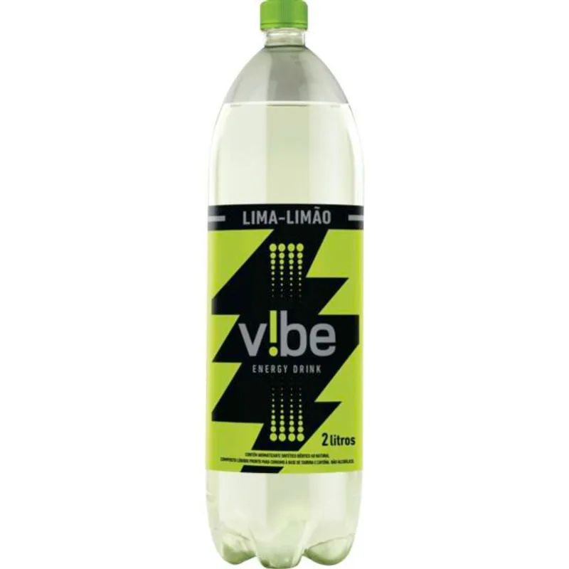 Energético Vibe Lima e limão 2L