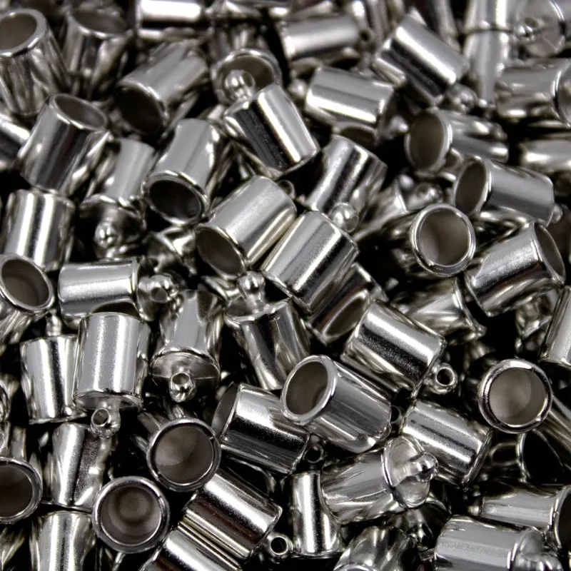 Terminal Para Colagem 08X10mm Em Abs Com 250G 074 - Niquel