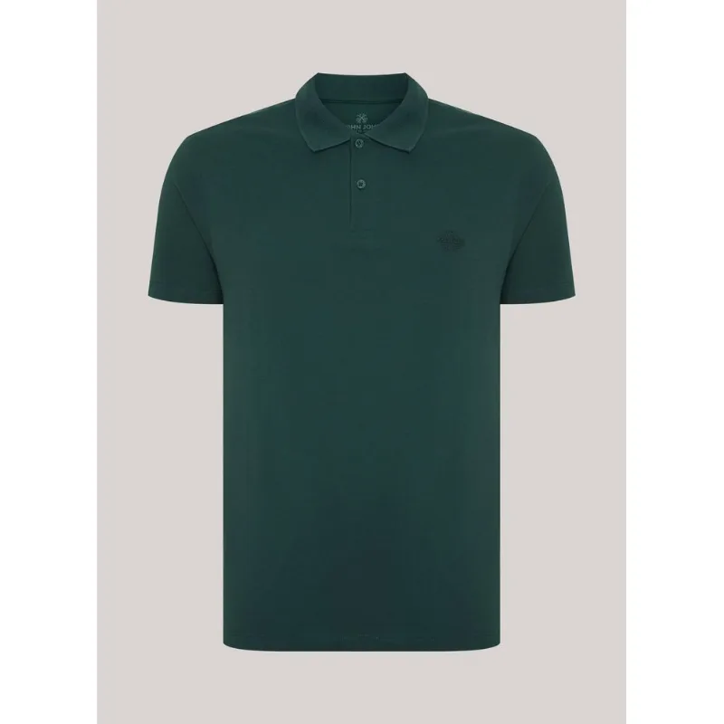 Polo Regular Fit Light Transfer Verde John John Masculina GG