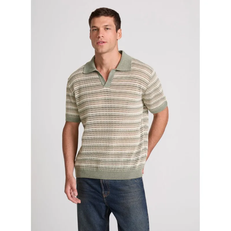 Polo Reta Tricot Mark John John Masculina P