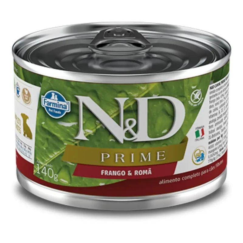 Ração Úmida N&amp;D Prime Cães Filhotes Frango e Romã - N&D