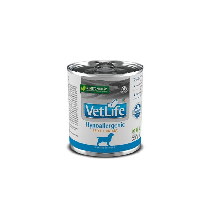 Ração Úmida Vet Life Cães Hipoalergênico - Vet Life
