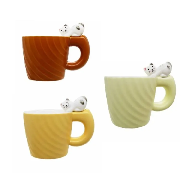 Caneca com gatinho na alça - Não Disponível - Utilidades Domesticas