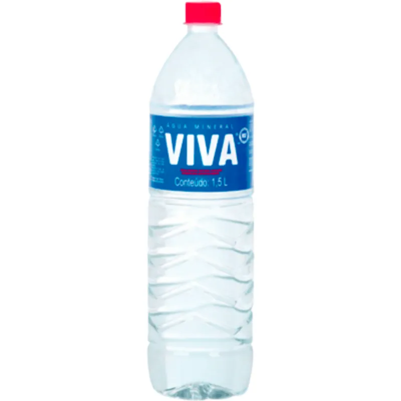 Água Mineral Viva Com Gás 1,5L