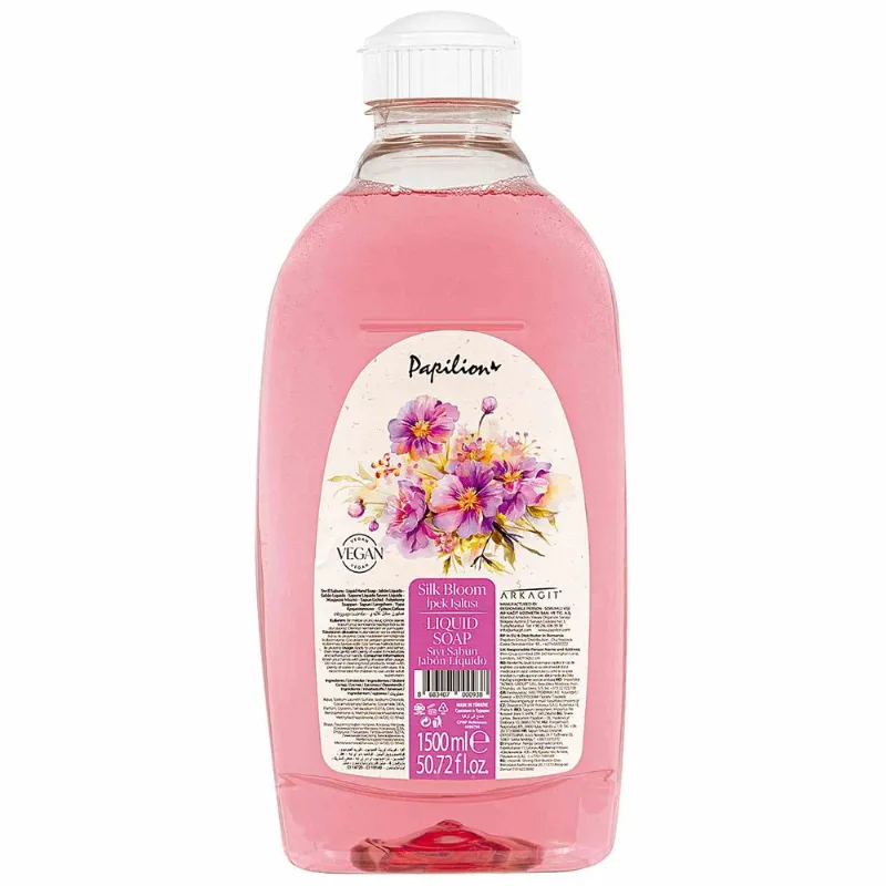Sabonete Líquido Papilion Flor de Seda 1,5 Litro