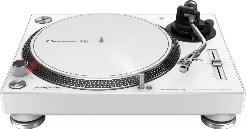 Toca Disco Profissional Pioneer Plx-500w Branco
