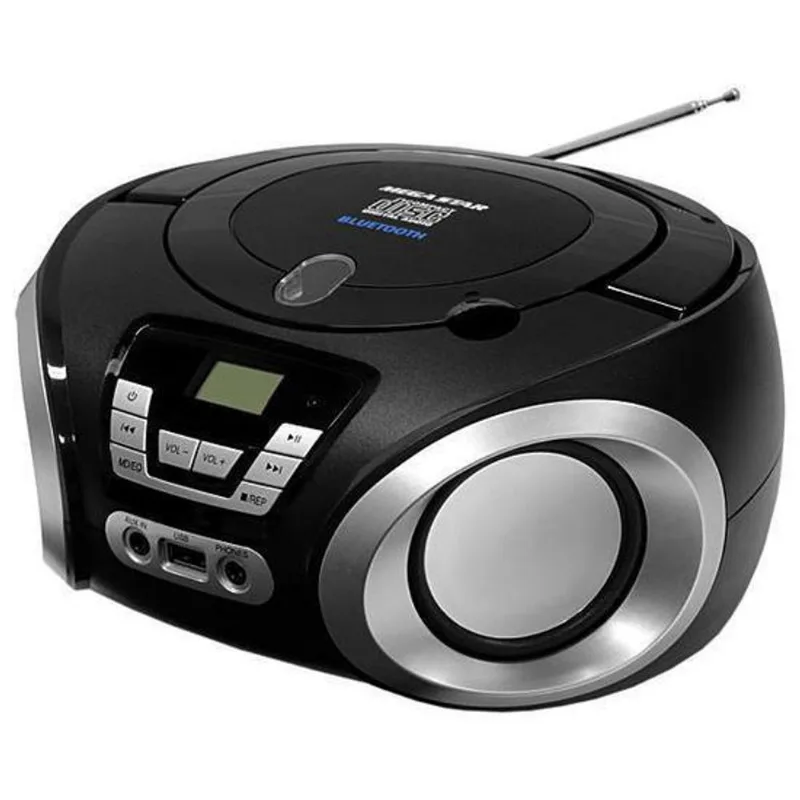 Cd Player Megastar Bluetooth Usb / Cd / Fm Mp-1842bt
