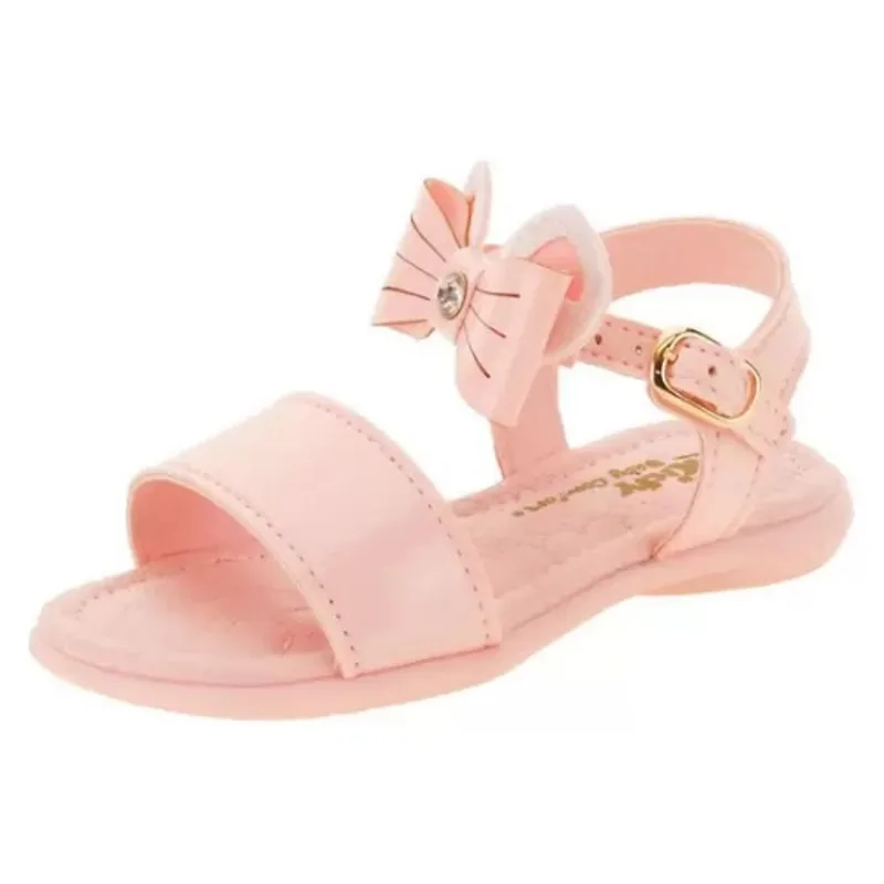 Sandália Infantil Feminina Kidy Equilibrio Gatinho Rosa