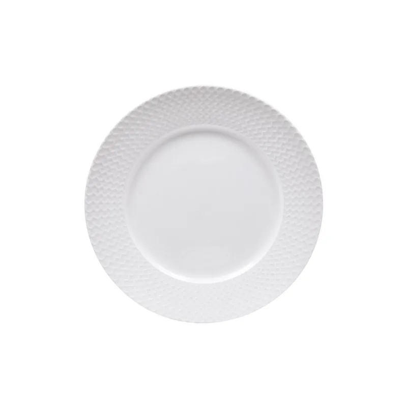 Prato Raso Cannes em Porcelana 25cm Kutahya