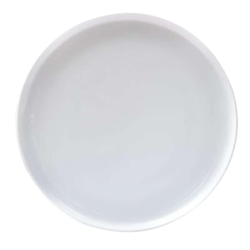 Prato Raso em Porcelana Mood 27cm Spicy Branco