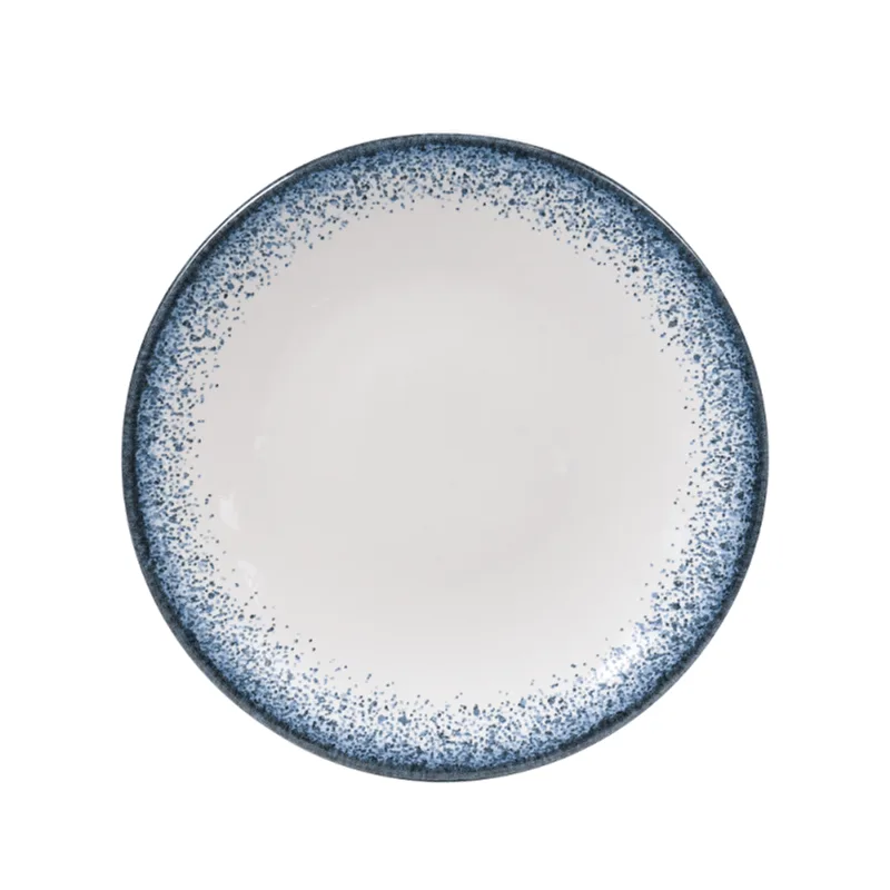 Prato de Sobremesa Dots em Porcelana 21cm Spicy