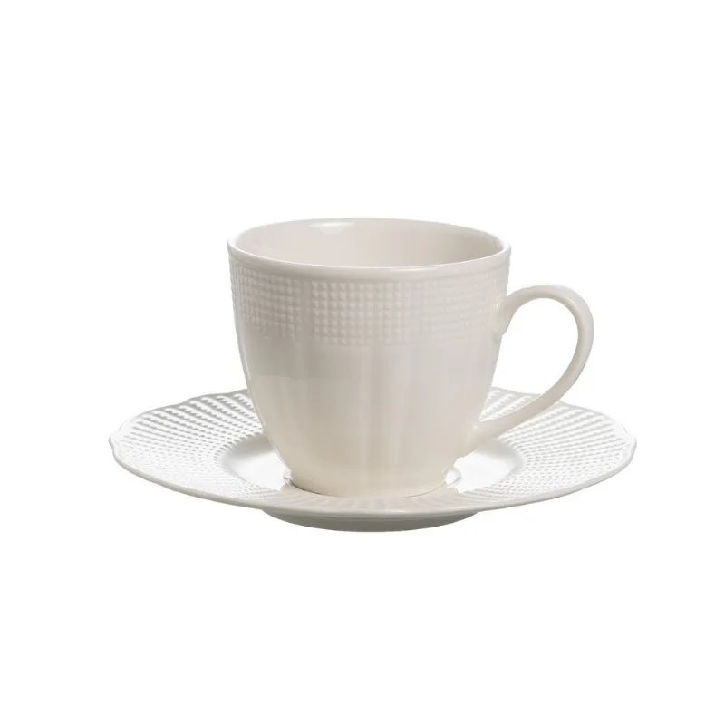Xícara de Chá em Porcelana Perle 190ml L'Hermitage Branca