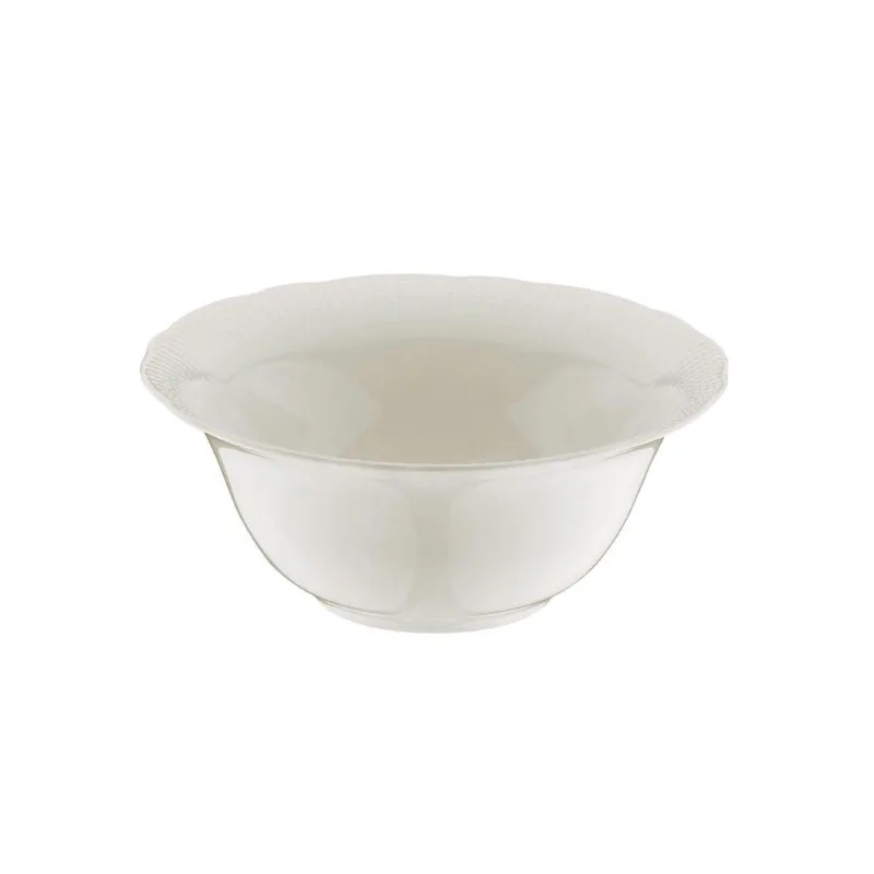 Bowl Perle em Porcelana 16cm L'Hermitage Branca