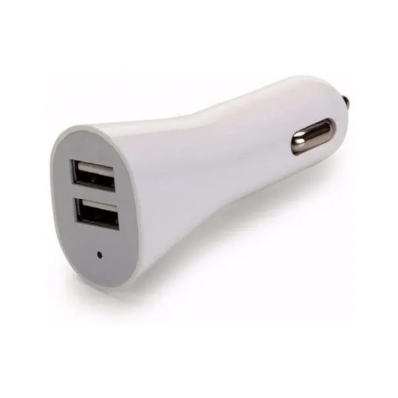 Carregador Adaptador Veicular Qihang 2 Portas Usb 2.1a Branco - QH-C1300