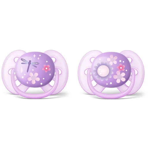 Chupeta P Avent Soft C/2 Rs 6 18m - AVENT - Bebê