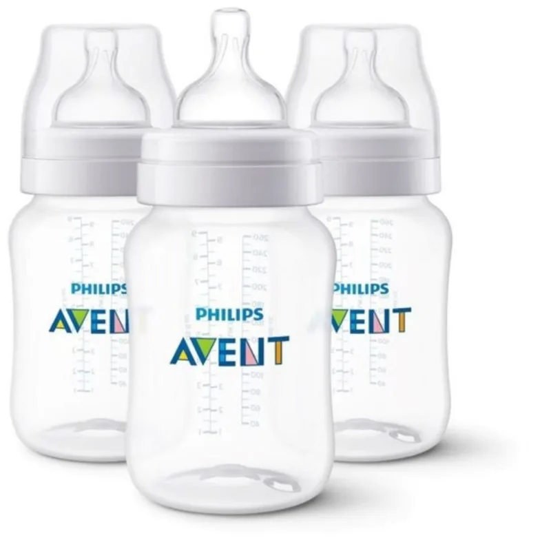Mamadeira Clássica Philips Avent Pack 3 Unidades 260ml Cada