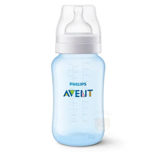 Mamadeira P Avent 330ml Classica Az - AVENT - Bebê