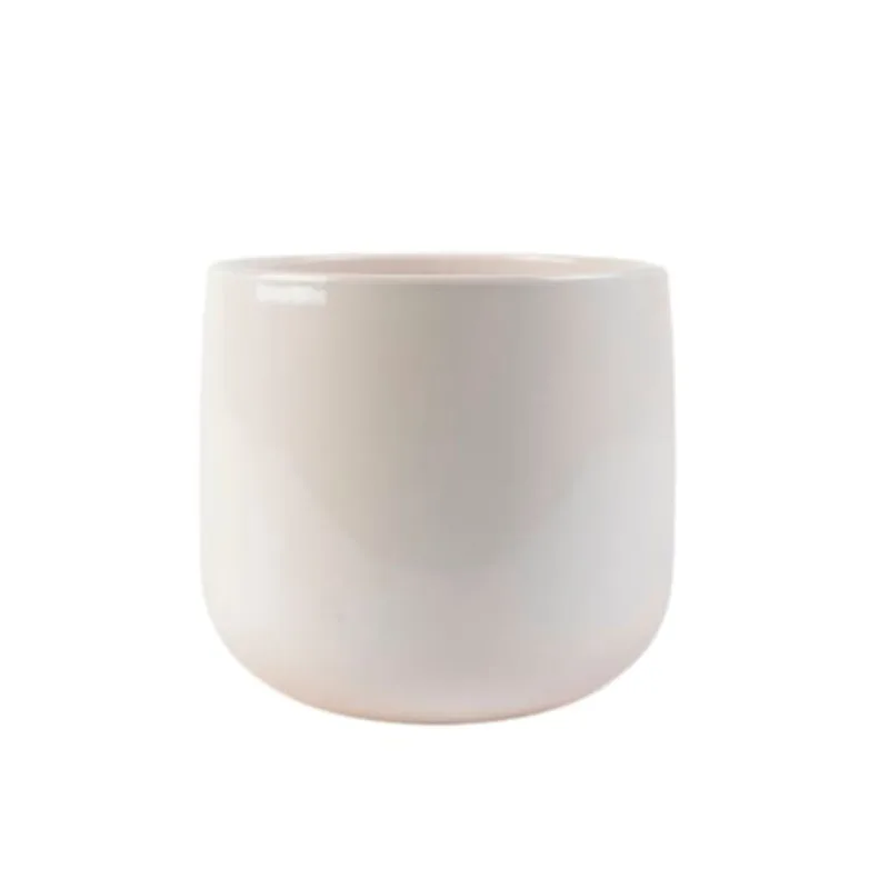 Vaso Bretagne Cerâmica Ts Brasil Branco 19 x 15 cm