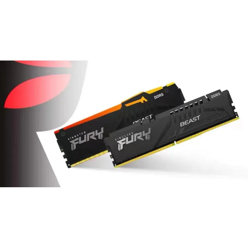 Desktop Kingston Fury Beast Rgb De 16 Gb (1 X 16 Gb) E 5600