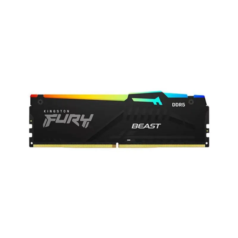 Desktop Kingston Fury Beast Rgb De 16 Gb (1 X 16 Gb) E 6000