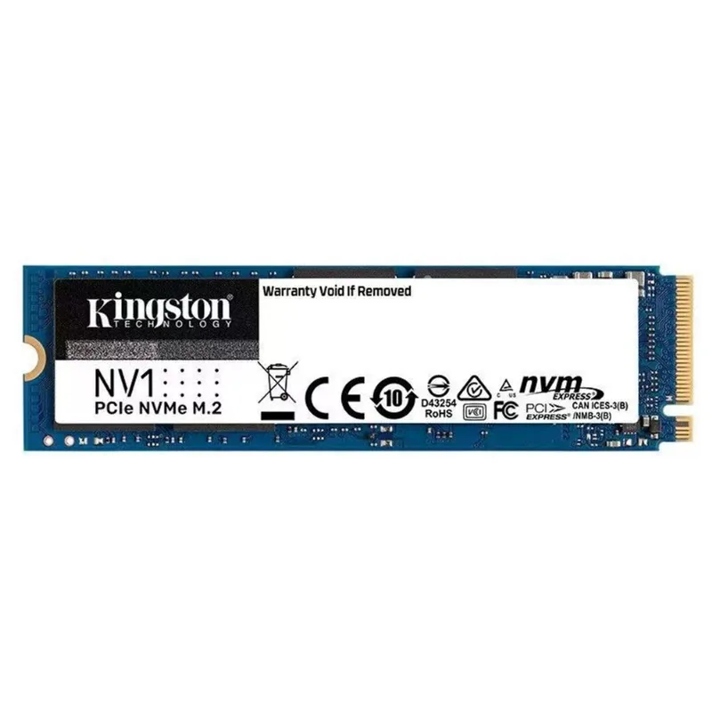 Ssd Interno Kingston Nv1 De 1 Tb M.2 2280 Nvme Pcie Até 2100