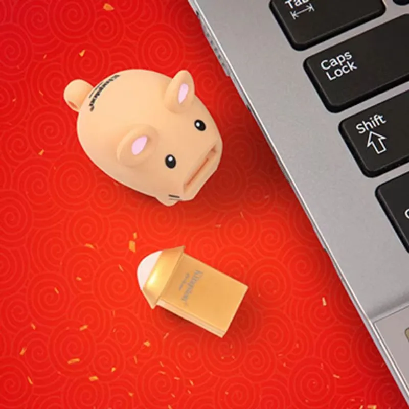 Unidade Flash Usb Comemorativa Kingston Zodiac De 64 Gb Rat