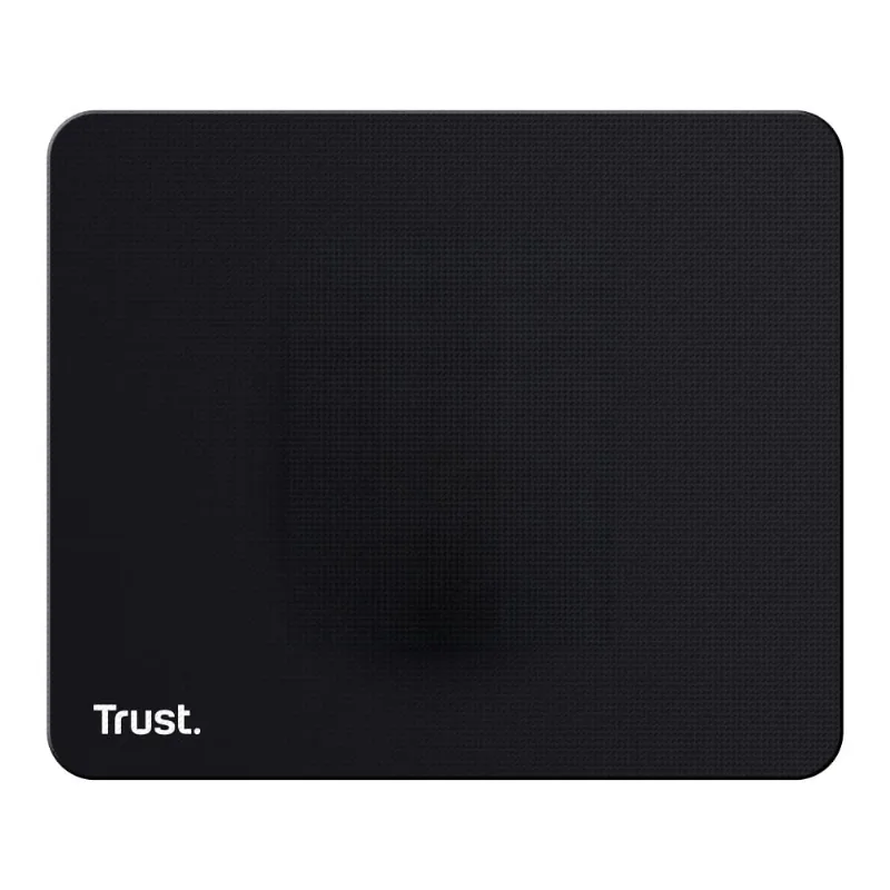 Mouse Pad Pequeno 25x21 Trust Antiderrapante Confortável e Preciso Preto