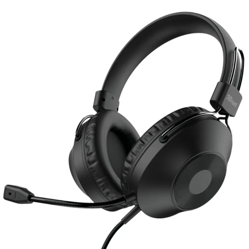 Headset Trust Ozo USB Preto - 24132 4374