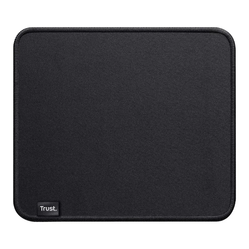 Mouse Pad Sustentável 25x21 Trust Boye Antiderrapante com Bordas Cosidas Preto