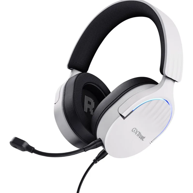 Headset Gamer Trust GXT 490 Fayzo 7.1 Branco 25302