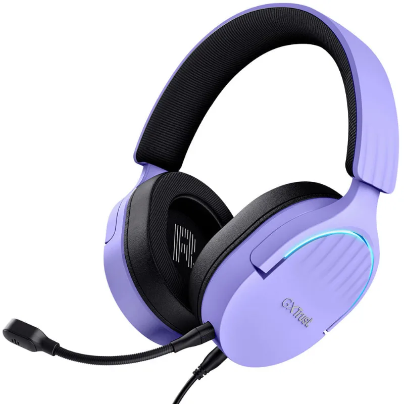 Headset Gamer Trust GXT 490P Fayzo 7.1 Roxo 25303
