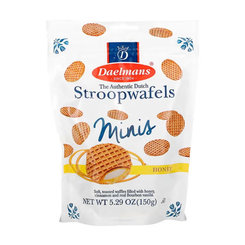 Wafer Daelmans com Mel Mini 200g - DAELMANS