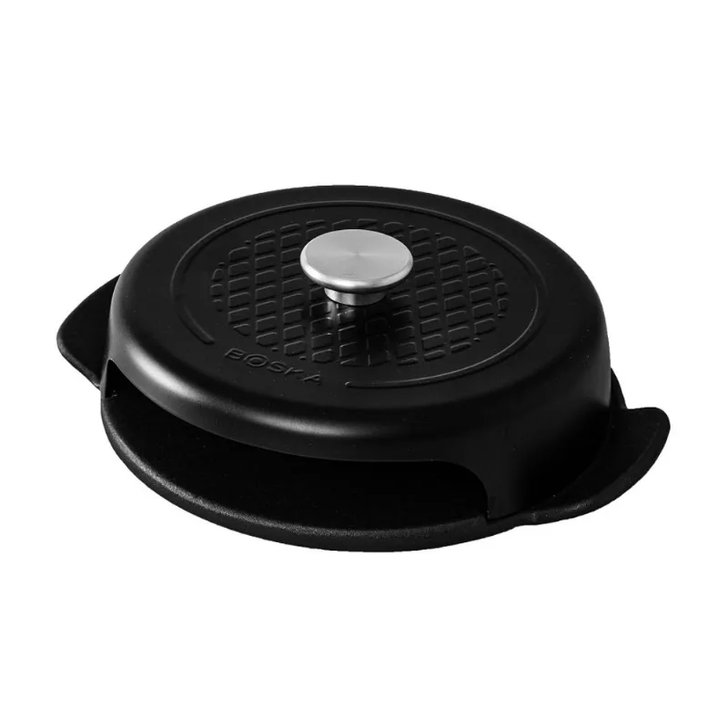 Mini Pizza BBQ em Ferro 24cm Boska Preto